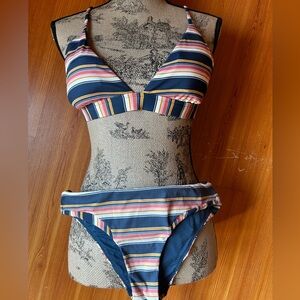 Ripcurl striped bikini, size XS-S